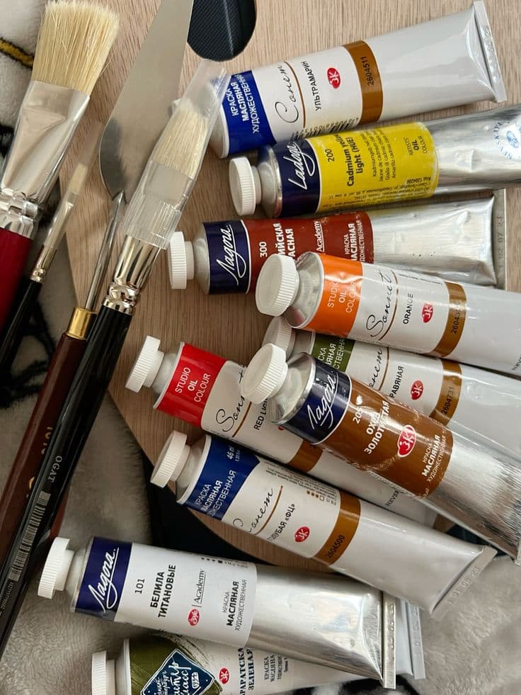 Team art day at the studio